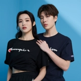 Классическая модная футболка подходит для мужчин и женщин для влюбленных, с печатью вашего логотипа, круглый воротник, короткий рукав