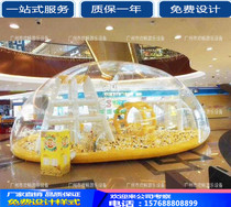 Large Outdoor Inflatable Water Crystal Palace one million Marine Globe Pool Transparent Tent Childrens Paradise Mobile Pleasure Equipment