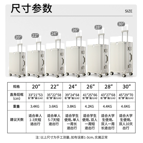 Универсальный вместительный и большой прочный чемодан