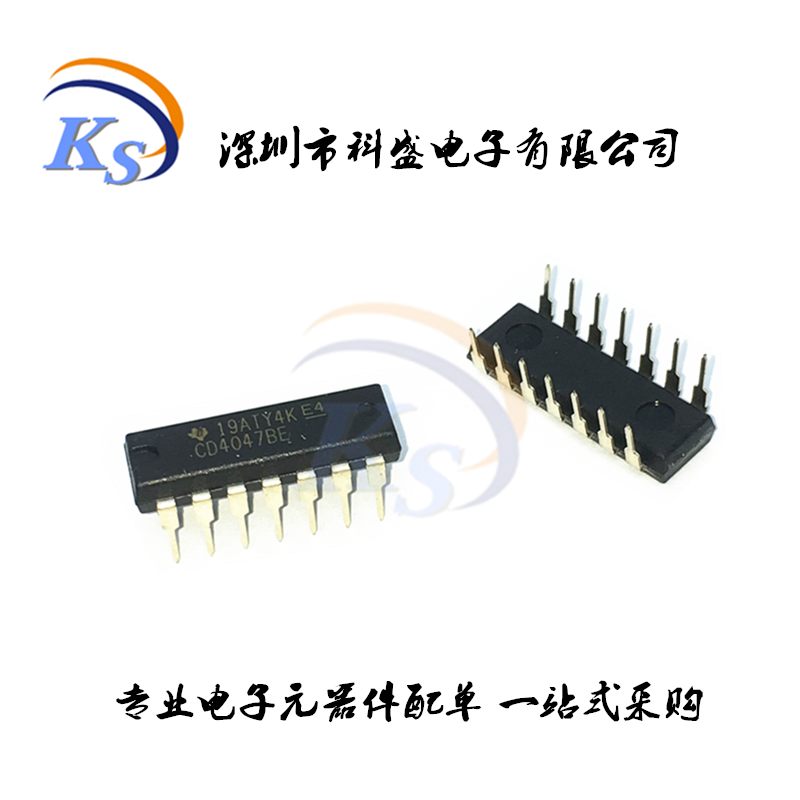 CD4047BE CD4047BE CD4047 DIP14 DIP14-multi-frequency galvanometer TI brand new original spot