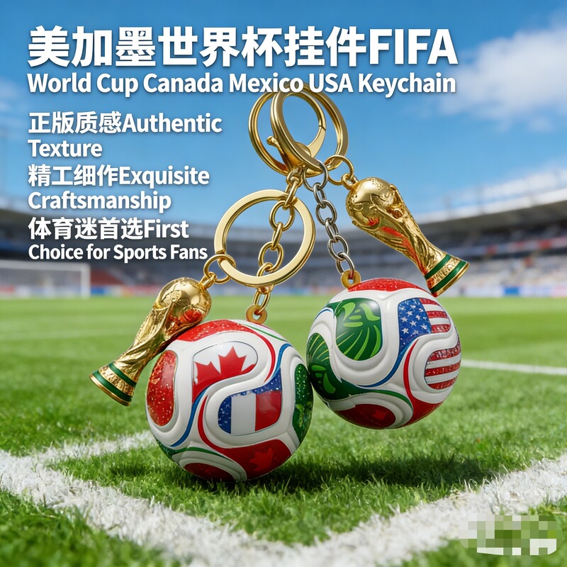 World Cup Football Keychain Pendant Backpack Decoration Sports Souvenir 2026 World Cup Small Gift Keychain World Cup Football Keychain Pendant Backpack Decoration Sports Souvenir 2026 World Cup Small Gift Keychain