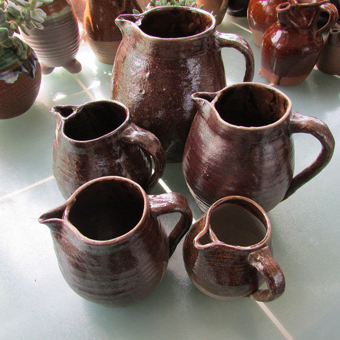 Yunnan Dali Handmade Clay Pottery Teapot Teapot Tea Jar Original Eco Coarse Pottery Bubble Teapot Tea Tea Ware Home Ornament Swing-Taobao