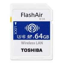 Toshiba wifiSD card Flash Air Memory Card Wireless Memory Card 4K Transfer Cloud Live New