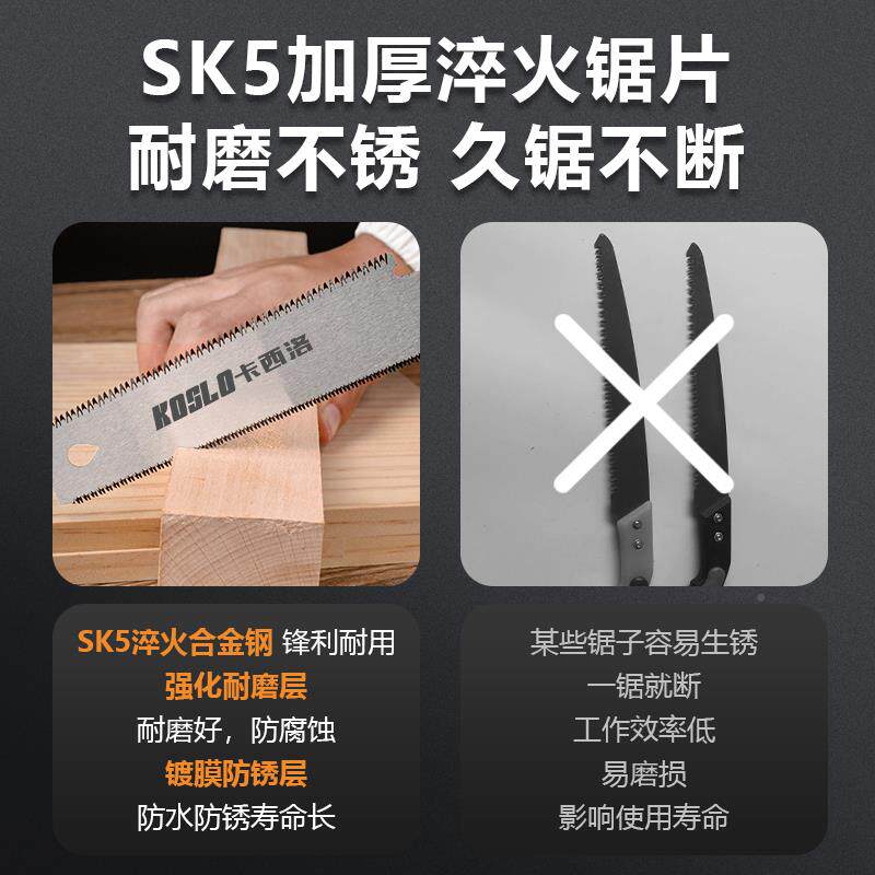 为什么说这款细齿小型木锯是木工必备的手锯神器?-螺丝-淘宝好物网
