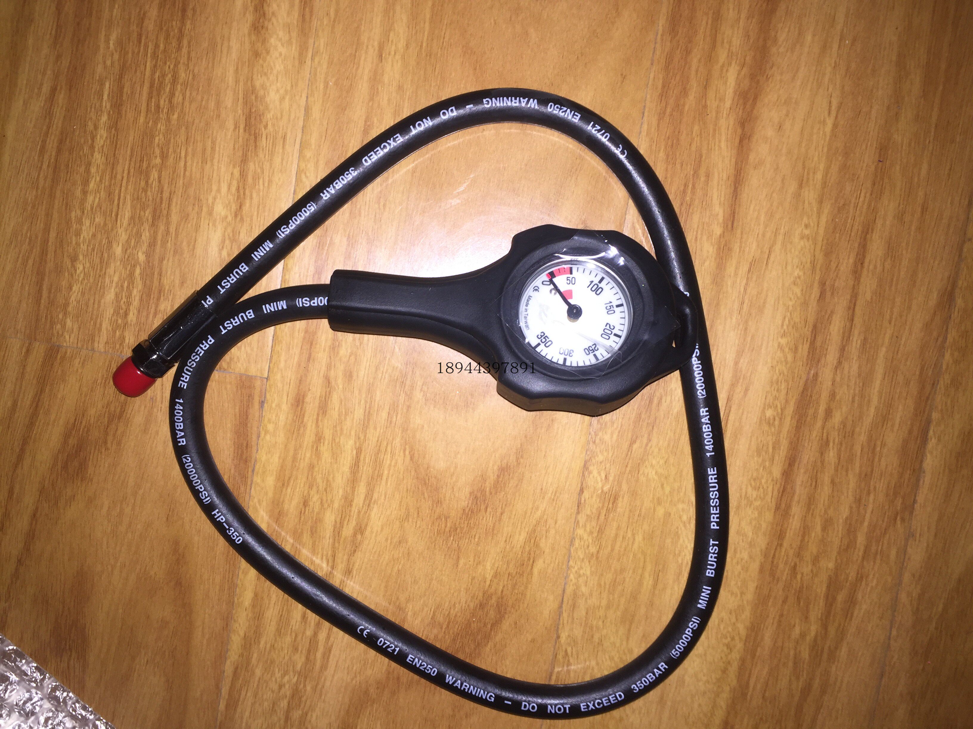 Diving Pressure Meter Single United Table Residual Pressure Table Statement Barometer