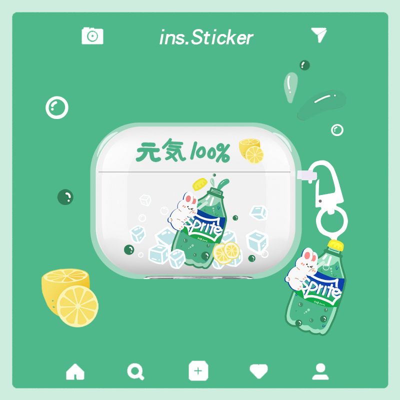 Snowbeers airpods3 generation protective sleeves Apple three generations pro headphone cover softshell anti-fall 1 2 cute silicone lovers