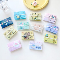 Mask storage clip Foldable portable artifact Cartoon temporary storage clip Storage clip Collection mask clip storage clip
