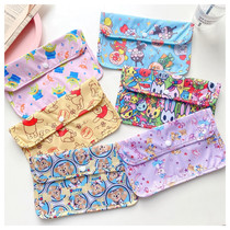 Mask storage bag Childrens cute portable artifact sealed bag with mask mouth and nose cover storage storage bag