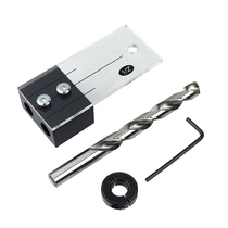 Woodworking drilling positioner Straight hole drilling fixture Vertical hole opener Woodworking positioning tool