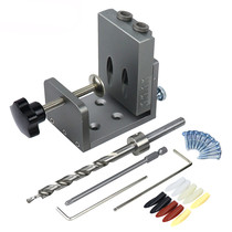 9mm woodworking oblique hole locator Oblique hole punch 15 degree angle oblique hole drill Woodworking DIY tools