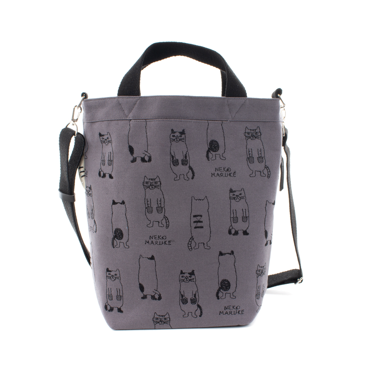 Export Japan 20 Years New Full Embroidered Glasses Cat Slanted Back Single Shoulder Bag Hand Carrying Dual-use Handbag Slanted Satchel Bag