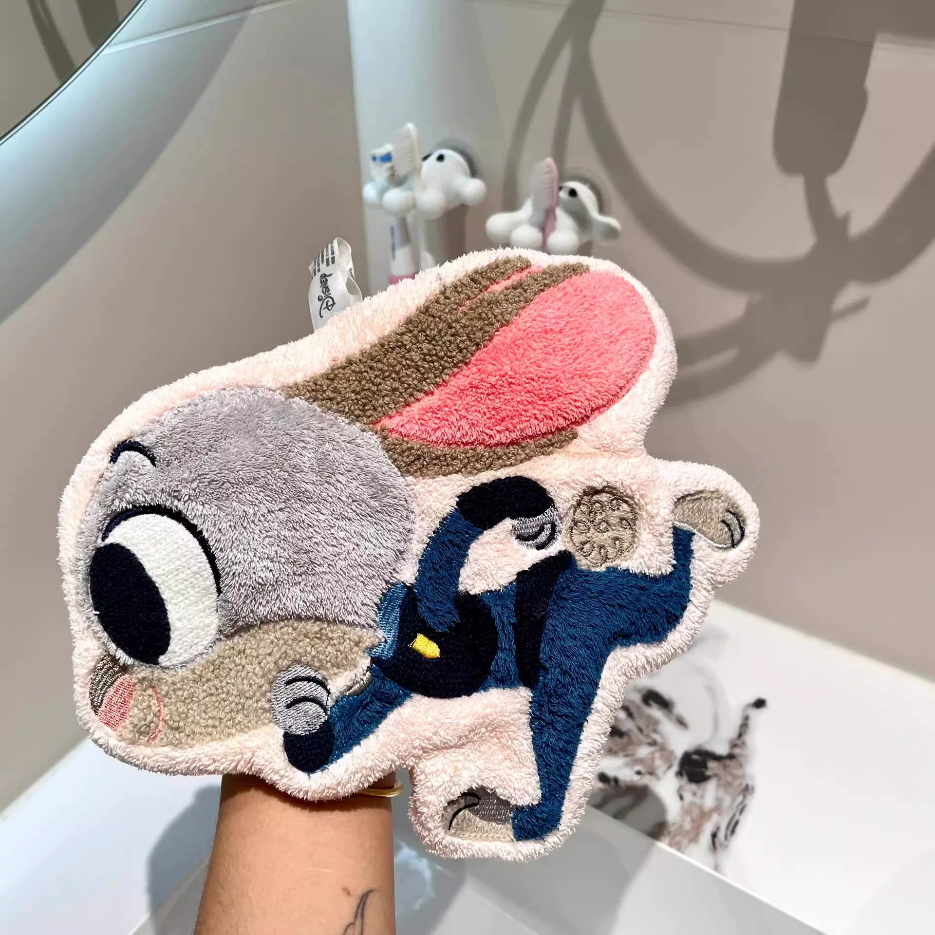 Туалетное полотенце Judy, висит коралловое бархатное носовое платок кухонная порошная комната Зоотопия окружающие мультфильмы