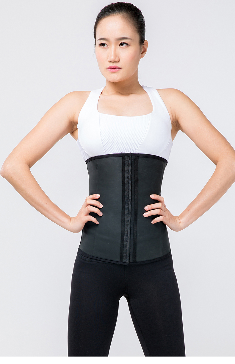Thể thao eo eo nữ tập thể dục vành đai thắt lưng bụng thoáng khí corset đai sườn eversion mỏng eo bảo vệ đoạn ngắn dụng cụ bảo vệ đầu gối