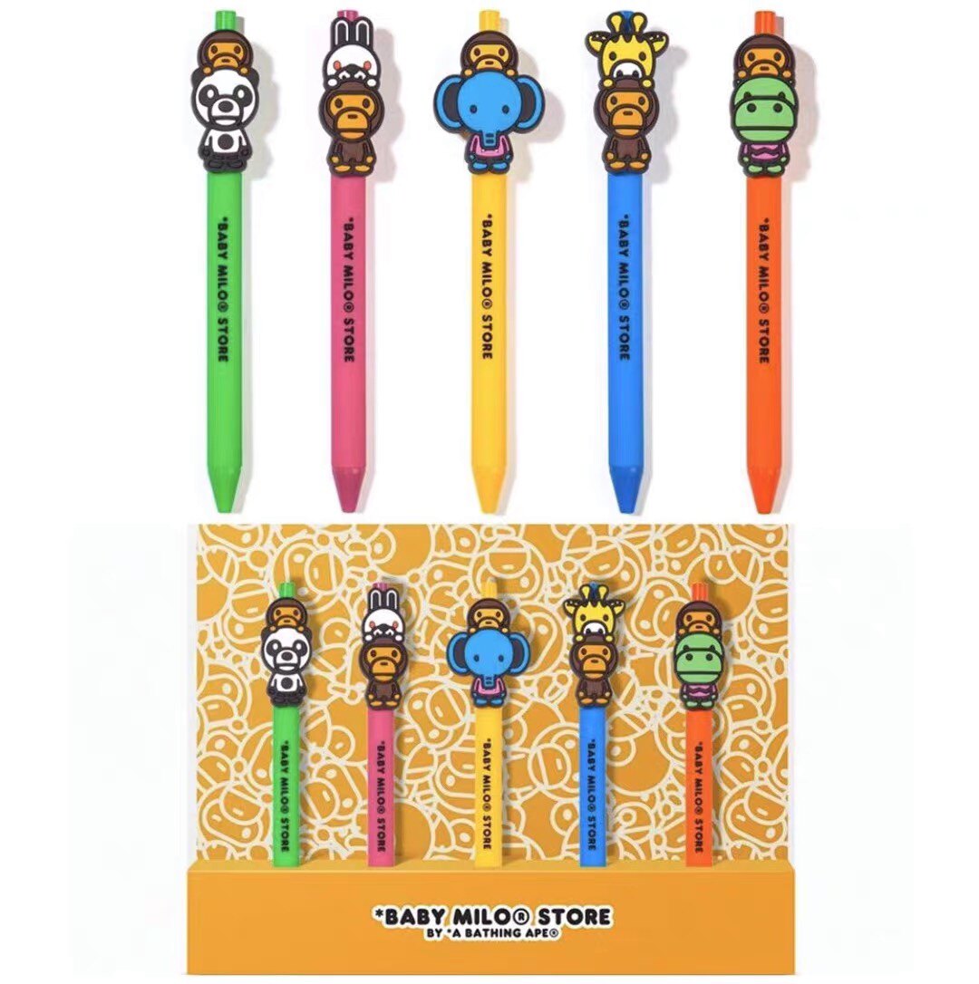 it Bape baby milo blue ball pen 5 sets of sets 0482501C continental spot