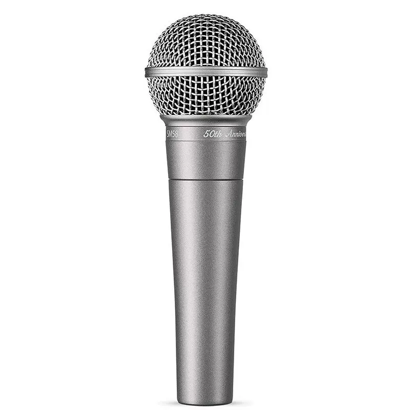 Профессиональный проводной микрофон Shure SM58/ SM57 для живого пения и записи на сцене