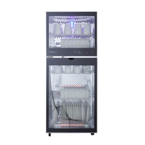 Herba XDZ140-QT12 vertical two-star disinfection lower temperature adjustable stainless steel shelf inner tank 140L