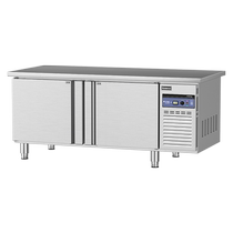 Chigo GZT1880LD 1 8m fully refrigerated workbench horizontal commercial fresh-keeping freezer milk tea shop operating table