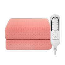 艾美特电热毯TTLW01-02双人双控调温单人电褥子学生宿舍安全家用