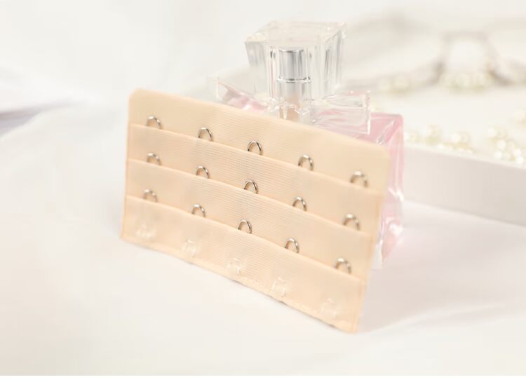 Khóa áo ngực bằng thép không gỉ, khóa lưng và khóa dài, 3 hàng và 5 khóa, khóa mở rộng đồ lót đồ lot