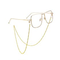 Creative multifunctional glasses with chain hanging neck female Net red water drop decoration male Japanese lanyard men and women fashion non-slip