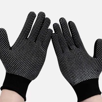 Work riding Breathable High elastic wear-resistant nylon thin express packaging mens special gloves dispensing labor insurance non-slip