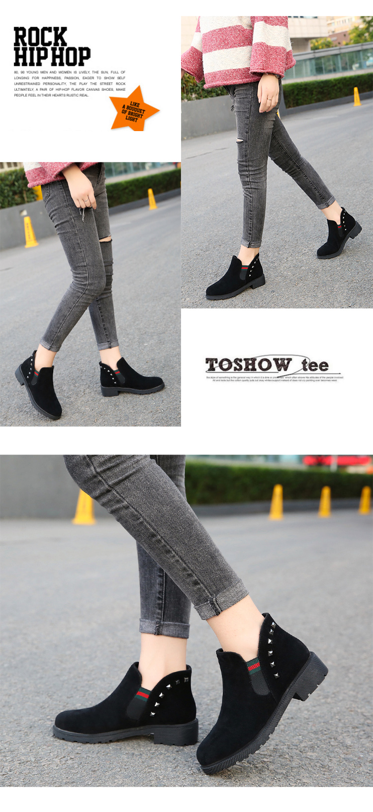 Bottes mi-saison femme en Caoutchouc - Ref 3249579 Image 14