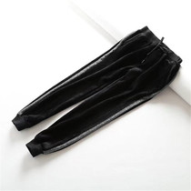 Foreign trade Womens tail single cut export real shopping mall withdrawal straight tube double-sided velvet padded casual pants women