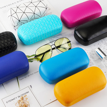 Sunglasses Case Big Solar Glasses Case Women Portable Men Pressure Fashion Sunglasses Boxes Ins Teenage Cortical Boxes