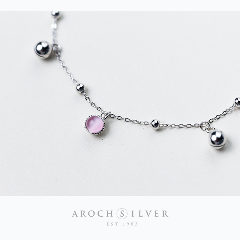 Bracelet de cheville Femme OTHER   en Argenterie - Ref 3102207 Image 39