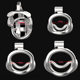 [Cobra-Metal Terminator] Double-Lock Design Men's Chastity Lock with Chastity Breathable Sex Toy