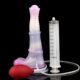 5.3cm Silicone Squirting Big Stallion Animal Fake Penis Anal Plug for Men and Women Anal Sex Toys