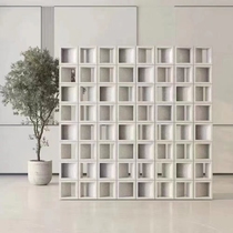 Xinzhe double-sided cement hollow brick background wall decorative partition PU component foam ceramic lightweight window grille nine-square grid