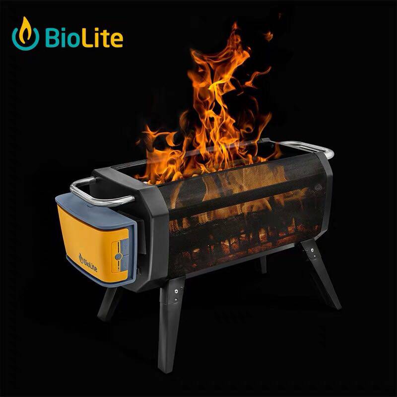 BioLite FirePit FirePit Field Efficient USB electric oven smoke-free flame firewood charcoal barbecue