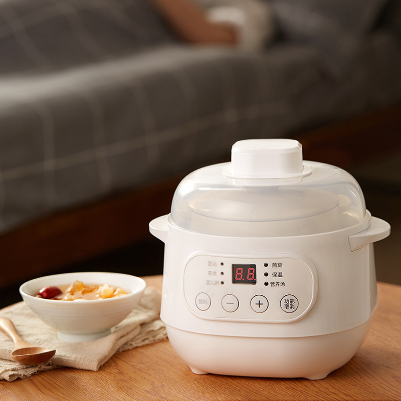 Beijiu electric stew pot water-proof stew pot multi-functional electric stew pot ceramic porridge pot soup pot household bird's nest health pot 1L