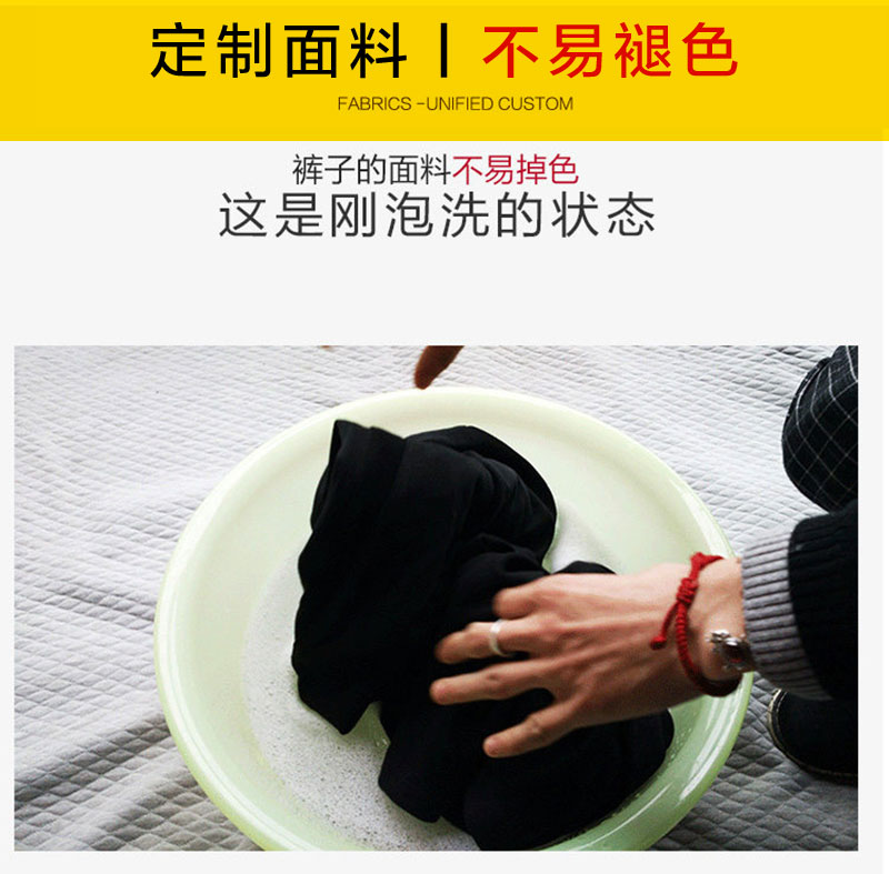 Mùa thu và mùa đông của quần thể thao cotton trung niên và cũ nam cộng với nhung dày co giãn cũ eo lỏng lẻo kích thước lớn cha giản dị quần quần áo nam đẹp