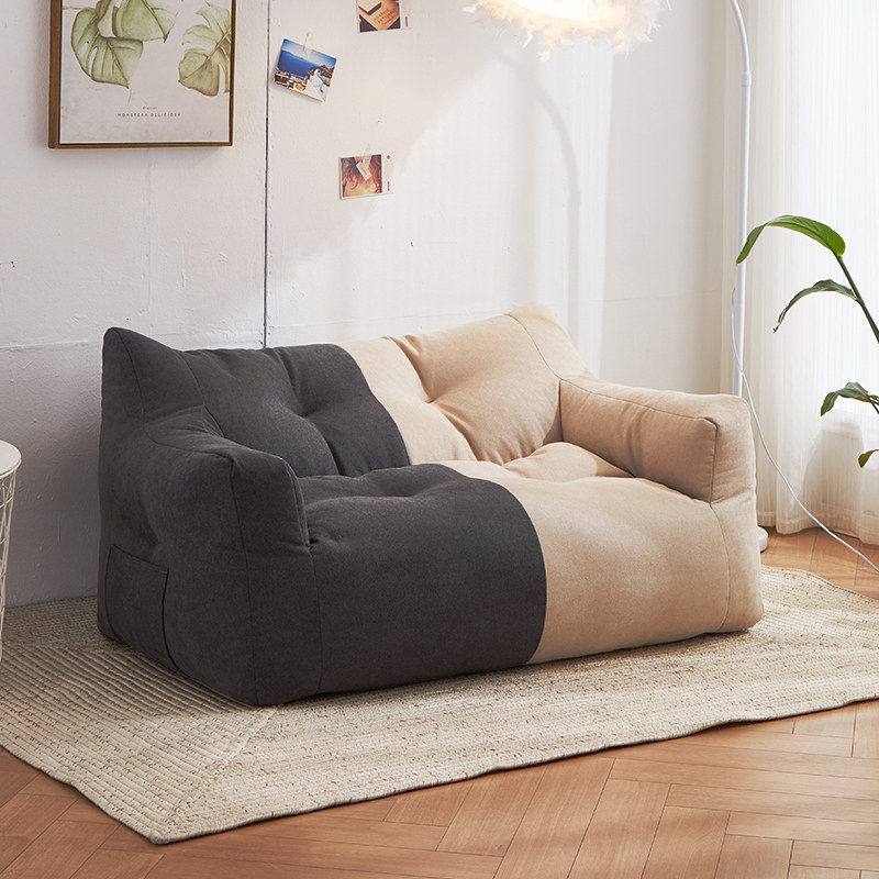Sloth sofa Couch Tatami Single Double Bean Bag Sofa Small Family Bedroom Ground Balcony Lying Down Casual Little Sofa