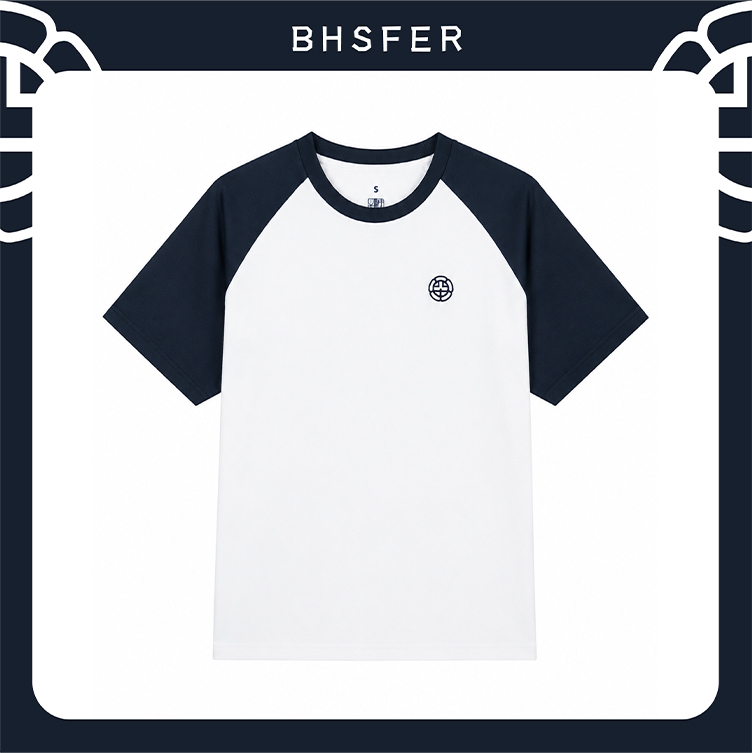 T-Shirt Quick-Drying Short-Sleeved Sportswear Student Plum Blossom School Emblem Comfortable and Breathable 2026