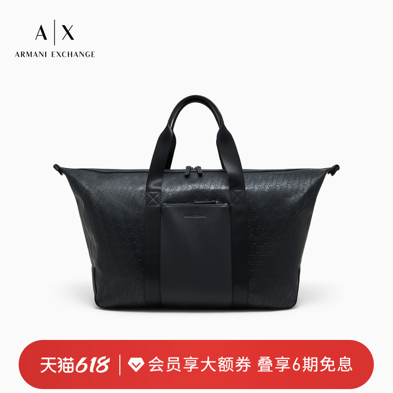 [Father's Day Gift] Armani Exchange/Armani's New Autumn Men's Portable Cross-Body Travel Bag