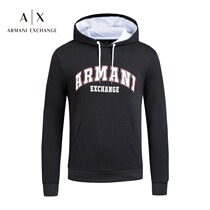 Armani Exchange Armani mens spring casual long-sleeved hooded sweater mens sweater