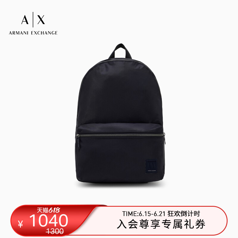 [Father's Day Gift] Armani Exchange/Armani Spring/Summer Men's Large Capacity Backpack