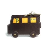 Кожаный чехол для проездного, универсальный ультратонкий маленький изысканный картхолдер подходит для мужчин и женщин, воловья кожа, из натуральной кожи