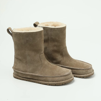 Winter limited new birkenstock mid-calf snow boots high-top shoes women's outdoor snow boots