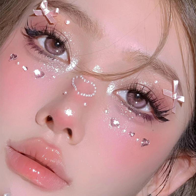 Greenfield Fairy Tulle Butterfly Stickers Makeup Eye Makeup Rhinestones Tear-Shaped Rhinestones Children's Bride Seahorse Face Decorations Greenfield Fairy Tulle Butterfly Stickers Makeup Eye Makeup Rhinestones Tear-Shaped Rhinestones Children's Bride Seahorse Face Decorations