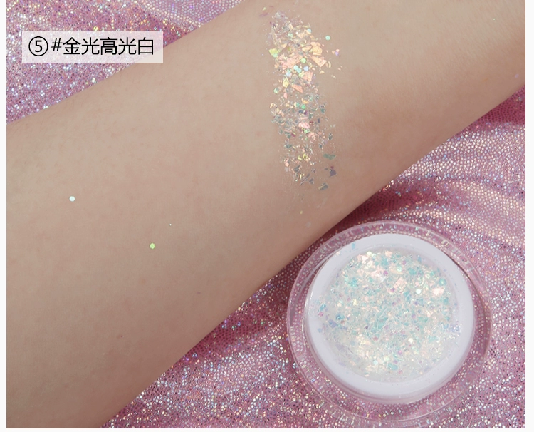 Elf của Bụi Flash Cao-gloss Bóng Mắt Sequins Gel Kem Trang Điểm Mắt Trang Điểm Studio Hộp Đêm Judy Giai Đoạn Trang Điểm