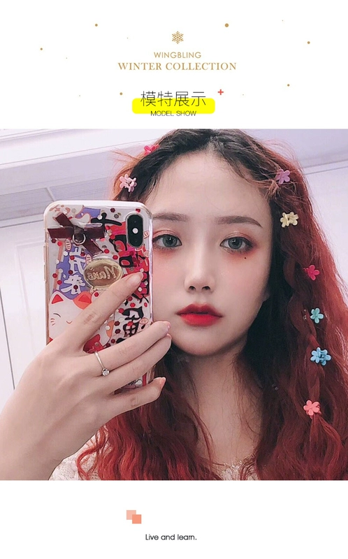 Tongya cùng clip tóc màu kẹo nhỏ clip trẻ em Hàn Quốc net đỏ hoa lấy clip Hyun Ya cô bé tóc phụ kiện - Phụ kiện tóc