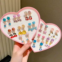 Мультяшные клипсы, комплект, 28 шт