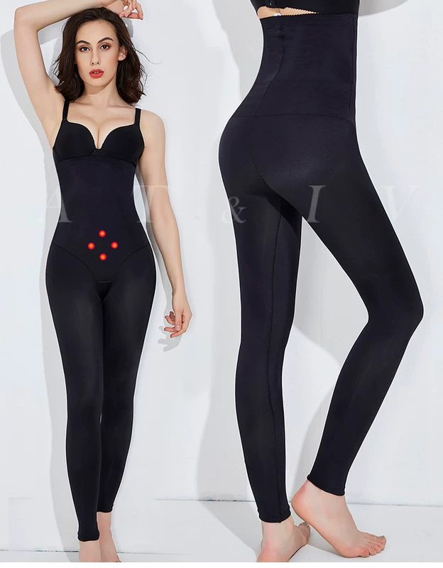 Quần định hình eo bụng sau sinh đốt mỡ giảm béo định hình đùi thon gọn body corset quần legging HW0703 - Quần cơ thể