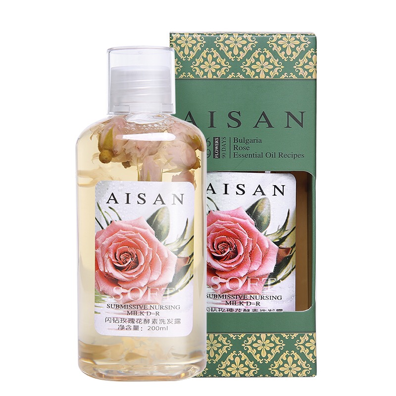 Small Rose Flower Shampoo with persistent shampoo for a long time.