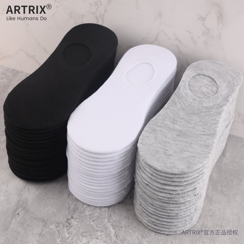 100 Pairs of Invisible Socks, Disposable Socks, No-Wash Men's Socks, Women's Socks, Boat Socks, Foot Bath Shop, Non-Slip Silicone