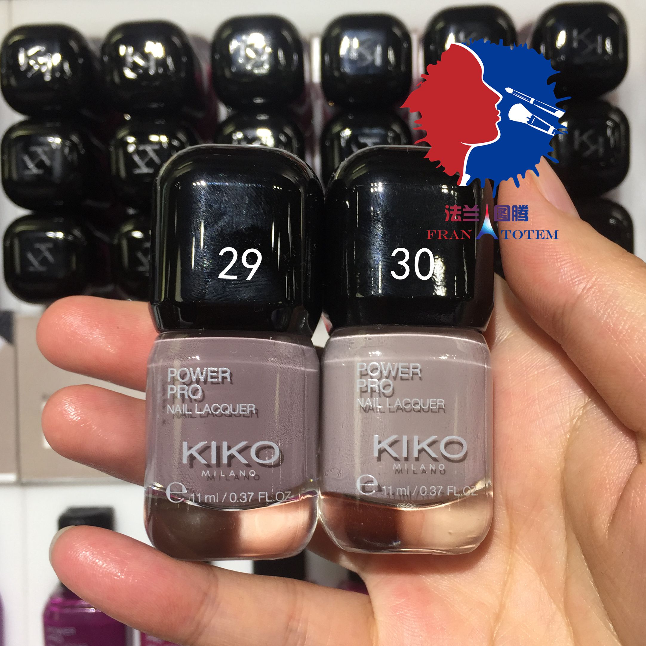Two Spot Kiko Pro Nail Polish Chubby Bottle Solid Shelf Life 3 Years
